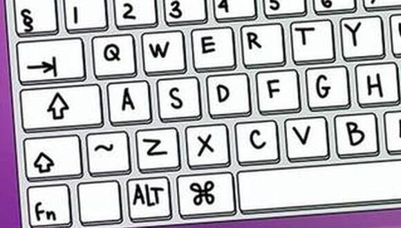 Encuentra el error en la imagen del teclado cuanto antes (Foto: Facebook).