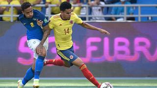 Colombia vs. Brasil: hora, fecha y canales de TV por las Eliminatorias a Qatar 2022