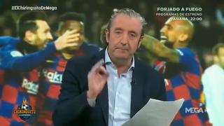 A pesar de los 1005 pases y 82% de posesión: Pedrerol asegura que juego del Barcelona “es una milonga” [VIDEO]