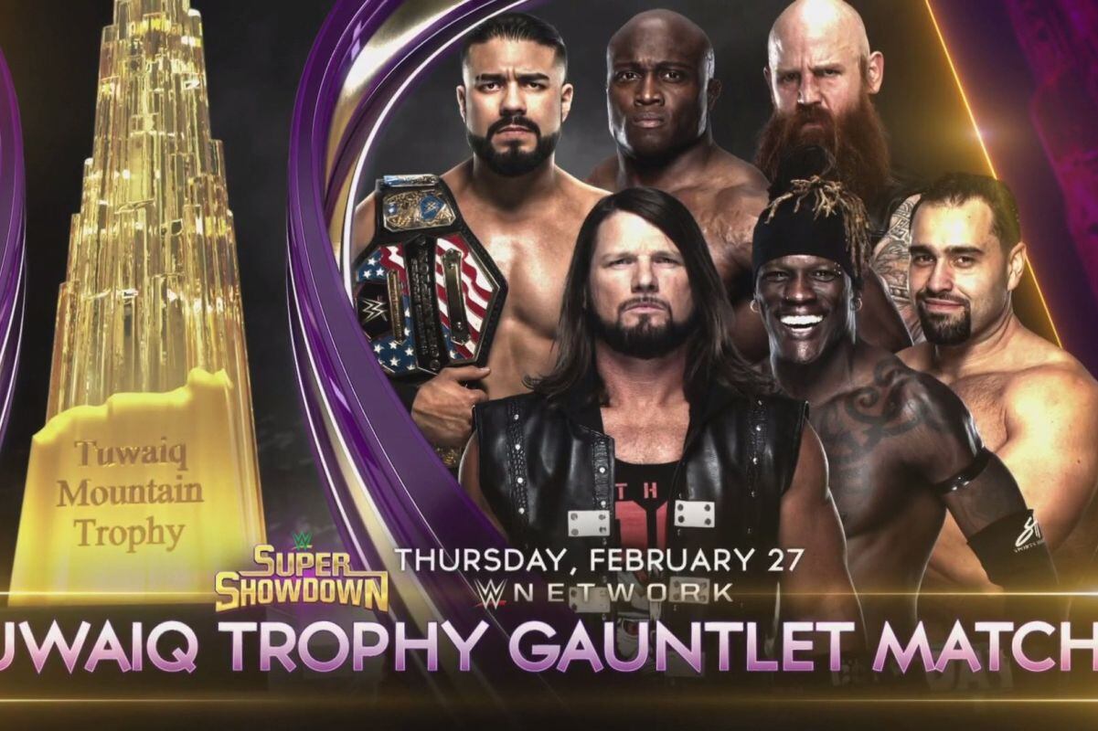 Andrade y AJ Styles estarán presentes en el evento saudí. (Foto: WWE)