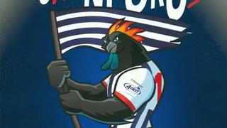 Alianza Lima presentó a ‘Gallo Negro’, su nueva mascota oficial 