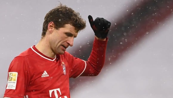 Thomas Müller dio positivo por coronavirus y se pierde el Tigres-Bayern. (Foto: AFP)