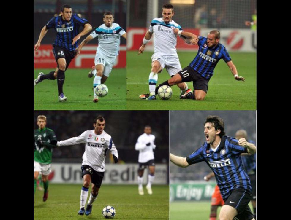 Los campeones del Inter de Milán.