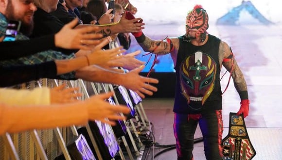 La razón por la que Rey Mysterio no estuvo en WrestleMania 36. (WWE)