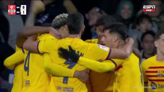 ¡Gol del triunfo! Ronald Araújo marcó el 1-0 en Barcelona vs. Real Sociedad