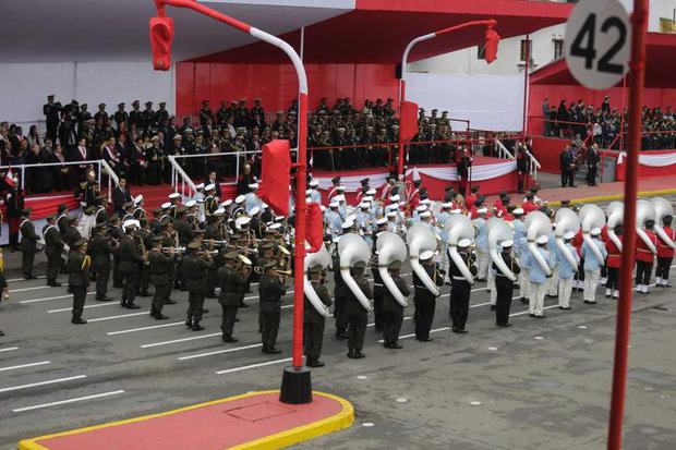 La Gran Parada Militar se realiza los 29 de julio (Foto: GEC)