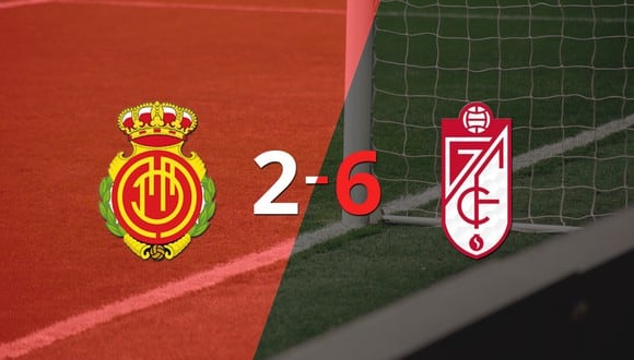 Mallorca cayó ante Granada con dos goles de Jorge Molina