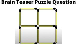 Debes formar 7 cuadrados con solo mover 2 cerillos para resolver el PUZZLE viral