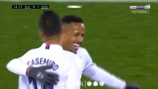 El engreído de ‘Zizou’: Casemiro anotó el 1-0 del Real Madrid vs. Alavés por LaLiga [VIDEO]