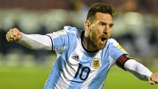 El Todopoderoso: Argentina ganó 3-1 a Ecuador con triplete de Messi y clasificó directo a Rusia 2018