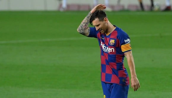 Messi podría dejar FC Barcelona (Foto: AFP)