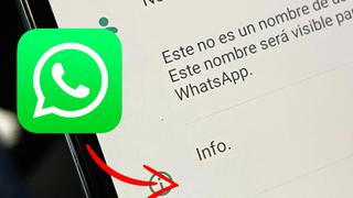 Cómo poner en blanco tu información de WhatsApp: sigue estos pasos