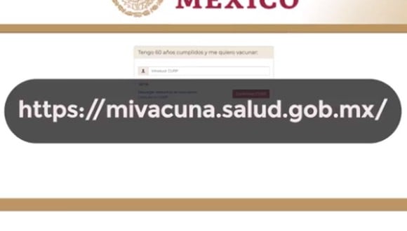 Vacuna COVID-19 en México: guía de registro en mivacuna.salud.gob.mx si eres adulto mayor (Foto: mivacuna.mx).