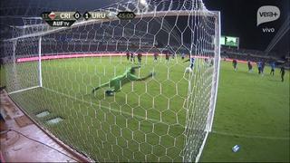 ¡De Arrascaeta pone el 1-0! El potente disparo para abrir el marcador en el Uruguay vs. Costa Rica