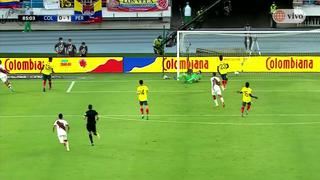 El de los goles importantes: Edison Flores anotó el 1-0 de Perú vs. Colombia en Barranquilla