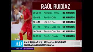 Raúl Ruidíaz buscará romper mala racha con Perú