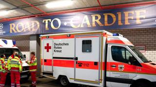 Bartra está siendo operado tras la explosión en Dortmund: es el único herido del Borussia