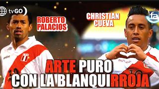 Selección peruana: Disfruta los goles Christian Cueva y Roberto Palacios con la blanquirroja