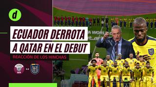 ¡Con doblete de Valencia!: la reacción de los hinchas ecuatorianos tras ganar 2 -0  a Qatar en el debut del Mundial