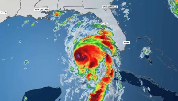 Huracán Idalia EN VIVO en Florida: por dónde pasa hoy, recorrido actual y qué países afecta en su recorrido. (Foto: 6 South Florida).