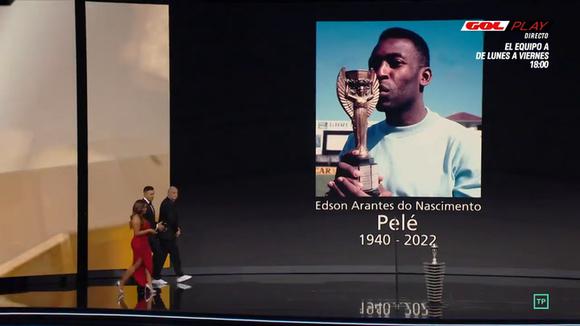 El emotivo homenaje a Pelé en los Premio The Best 2023. (Video: ESPN)