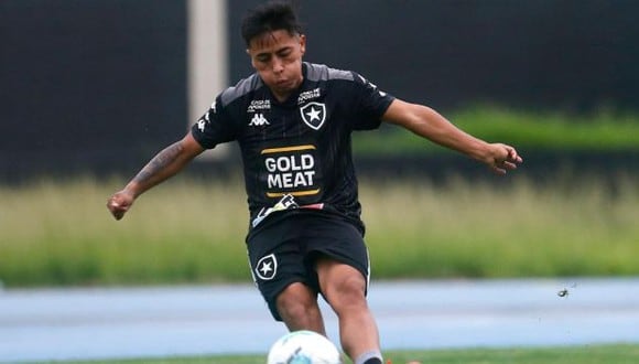 Alexander Lecaros ha participado en 8 partidos del Brasileirao 2020. (Foto: Botafogo)