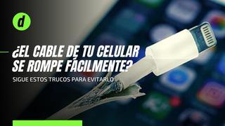 ¿Cómo evitar que el cable del cargador de tu teléfono Android o iPhone se rompa?