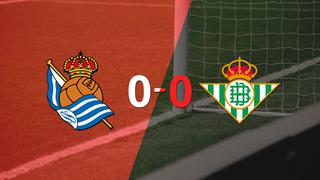 Sin goles, Real Sociedad y Betis igualaron el partido