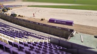 ¿Se juega o no? El increíble estado del Estadio José Zorrilla a poco del Barcelona vs. Valladolid [FOTOS]