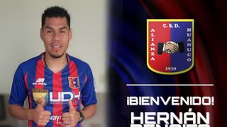 Hernán Rengifo firmó por Alianza Universidad de Huánuco