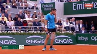 ¡Era tu oportunidad! El punto que pudo haberle subido el ánimo a Thiem en el cuarto set del Roland Garros 2019 [VIDEO]