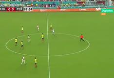 Hincha se metió a la cancha con bandera peruana en pleno Perú vs. Colombia [VIDEO]