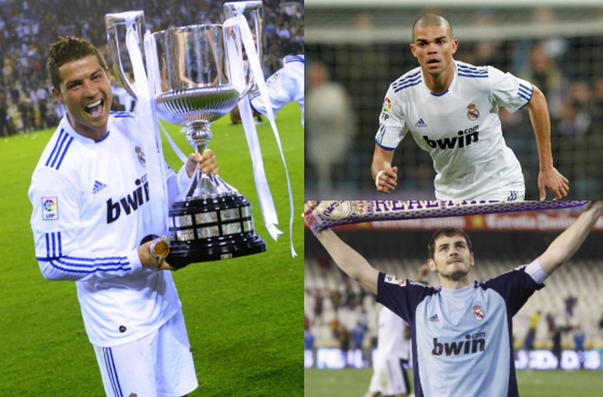 Este es el Real Madrid, entre titulares y los que entraron como suplentes, que le ganó al Barcelona 2011.