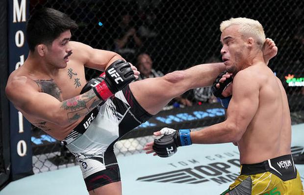 Jhon Castañeda, rival de turno de 'Soncora' Marcos, viene de dos victorias seguidas en la UFC. (UFC)