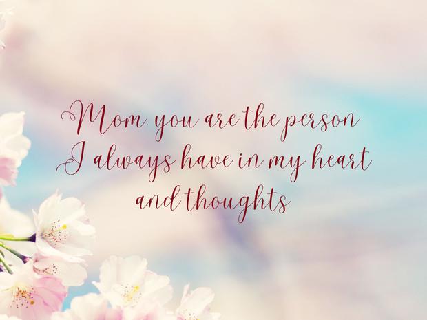 “Mom, you are the person I always have in mind when I think of the word love.” | Photo by Canva / Depor Composition