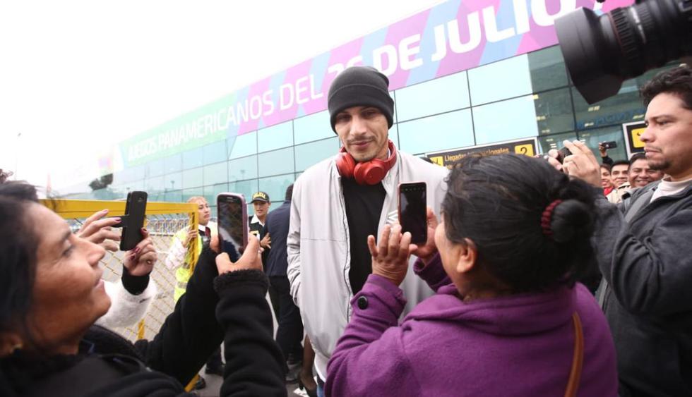 Paolo Guerrero llegó cargado de optimismo de cara a la Copa América 2019. (Jesús Saucedo/GEC)