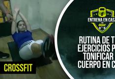Ejercicios de CrossFit en casa: rutina de tres ejercicios para tonificar el cuerpo 