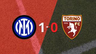 Inter y Torino empatan 0-0 al final del primer tiempo