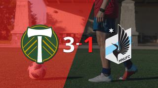 Sebastián Blanco marca un doblete en la victoria 3-1 de Portland Timbers ante Minnesota United