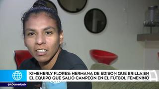 Universitario: Edison Flores felicitó a su hermana tras campeonar en el fútbol femenino