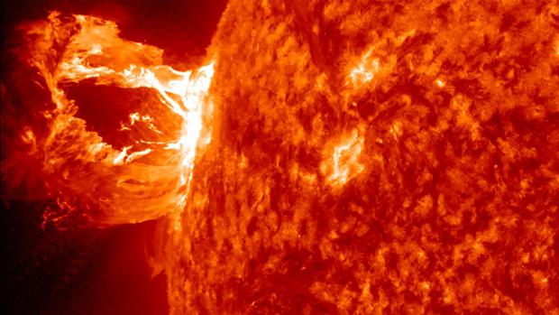La Tormenta Solar podría generar fallas en el sistema GPS | Foto: NASA