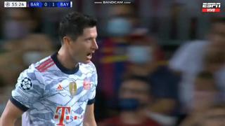 En el Camp Nou ya temen lo peor: Lewandowski anota el 2-0 en Barcelona vs. Bayern Munich [VIDEO]