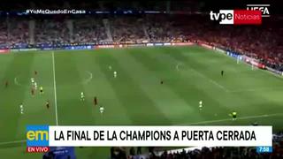  Coronavirus: final de Champions League a puerta cerrada 
