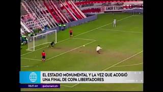 Copa Libertadores: la última vez que el Monumental recibió una final continental