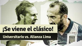 Universitario vs Alianza Lima: hora, alineaciones y otros detalles del primer clásico del año