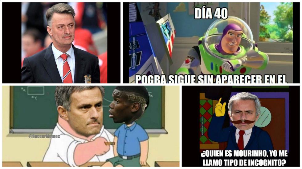 Los mejores memes de la tercera derrota da Jose Mourinho. (Internet)