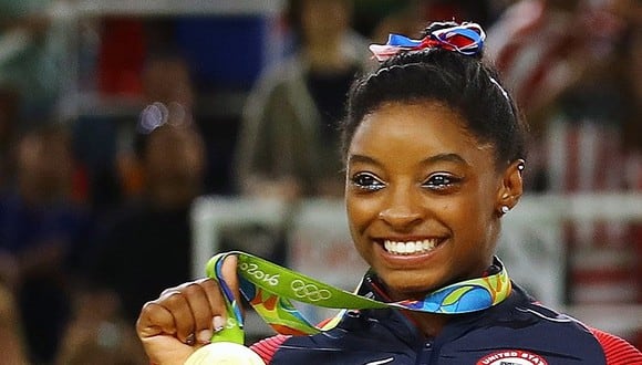 ​Simone Biles ganó cuatro medallas de oro en los Juegos Olímpicos Río 2016. (Foto: AFP)