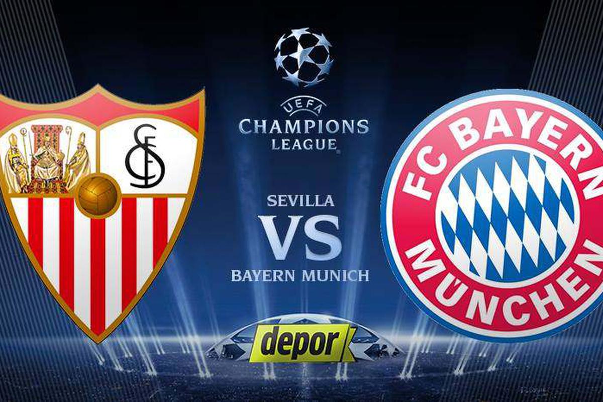 Champions League Bayern Munich Vs Sevilla Canales Fecha Y Horarios Transmision Y Nar Noticias Depor Peru