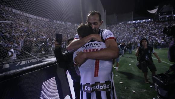 Hernán Barcos fue el goleador de Alianza Lima en esta temporada. (Foto: GEC)