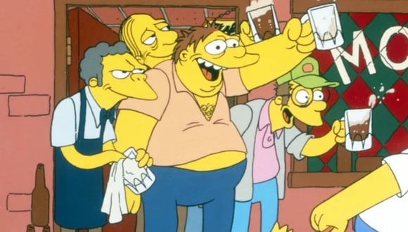 Este personaje era uno de los clientes recurrentes en la taberna de Moe en "Los Simpson" (Foto: Fox)